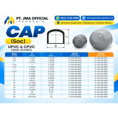 FITTING PIPA PVC SCH 80 HARGA TERBARU SAMARINDA