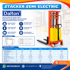 Stacker Semi Electric Dalton