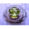 batu permata sparkling peridot ( code: 0042)