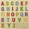 puzzle abc huruf tegak