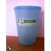 plastic glass / gelas plastik logo