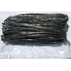 black dry vanilla beans