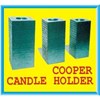 cooper candle holder