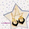 elegant crystal earrings (anting-anting)