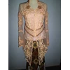 kebaya pengantin payet viona sabuk