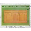 cs 011 3 door victorian chiffoner