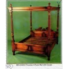 bh 025/024 victorian $poster bed with canopy