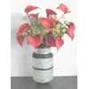 vas bunga kaca unik 2