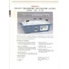 infant transport incubator (ac/dc) model mit 91 tr