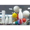 lampion kotak kertas / kain, bunder dll