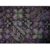 batik katun motif bunga ungu
