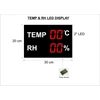 temperature humidity rh led display