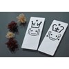 paper clip king & queen