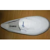 white canvas shoes