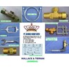 auxiliary valve, flexible joint, header valve, yoke open wallace & tiernan ( siemens)