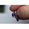 natural purple sapphire (corundum)