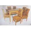 meja makan kartini ukir cimeng