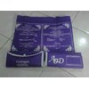 undangan tas model dompet kancing
