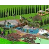 kontraktor / desain taman landscape playground kolam halaman