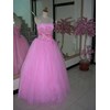 gaun pink