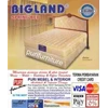 bigland spring bed / mattress / kasur per pegas