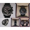 gucci g-round chronoscope pvd black - man