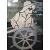 sticker sandblasting