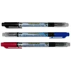 simbalion cd-writer pena cd black ( hitam), blue ( biru), red ( merah) with alcohol based ink eraser ( penghapus tinta)