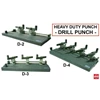 drill punch 2-4 hole / pembolong kertas dengan sistem bor ( putar) 2-4 lubang merk open ( japan)