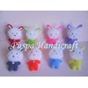 pompom flanel kelinci