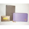 dompet-d146	 dompet lv epi leather classic purple - l
