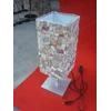 table lamp breaking fossil mosaic
