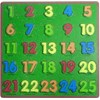 big puzzle: number 1-25 ( green board)