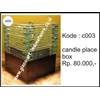 candle place box