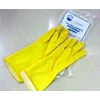sea gull rubber glove yellow for chemicals