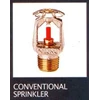 conventional sprinkler.