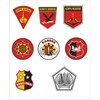 sticker korps/ logo instansi