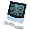 blue gizmo big display thermo-hygrometer with external sensor model: bg-ht-02p