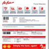 e-ticket fisik airasia