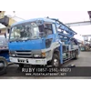 [ concrete pump truck] truk pompa semen - mitsubishi bekas / second jepang - hub: 085715914907
