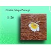 coster isi 6 kelapa kayu persegi