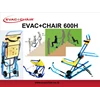evac+ chair ibex evacuation chair 300h 600h amb-4