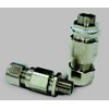 nickle plated brass gland - ip66, metric thread