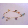 gelang kaki rangkaian daun