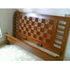tempat tidur minimalis motif batik kawung-1