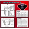 floor drain cast iron type t5-b