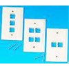 systimax face plate 1/ 2/ 3/ 4 hole