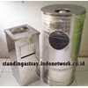 tempat sampah stainless | standing ashtray stainless | jual tong sampah stainless | harga tempat sampah stainless | dustbin stainless | tempat sampah stainless bulat | tempat sampah stainless kotak | grosir tong sampah stainless