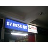 neon box shop sign