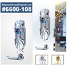 fingerprint lock with two separate lathches model # 66000-108b